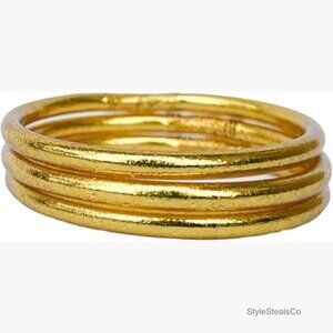 Stackable Bangle Bracelets Set, Flexible Waterproof, Meditation Mindfulness